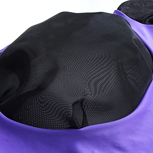 Stretchy Horse Fly Mask with Ears (Violet / Pony)