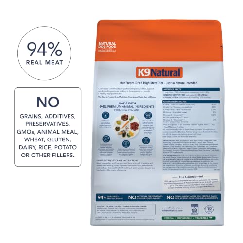 Freeze Dried High Protein Grain (3.5 Ounce (Pack of 1))
