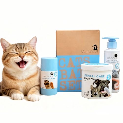 Waterless Cat Shampoo & Grooming Kit