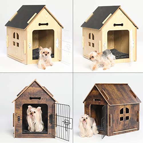 RYpetmia Indoor Dog House for Small Dogs & Cats