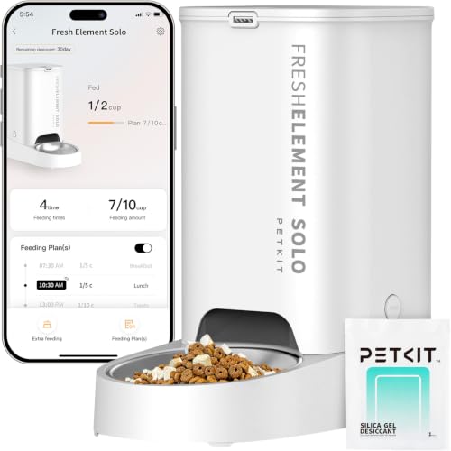 Automatic Cat Feeder (White)