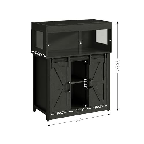 40 Gallon Reptile Terrariumn Tank with Stand (Black / 40 Gallon)