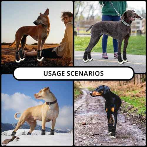Dog Shoes for Hot Pavement Anti (Size 1: 1.57''x1.37''(L*W))