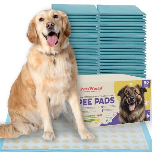 Health Monitoring Dog Pee Pads 37"x54" 50 Count (37x54 Health Indicating / 50 Count)