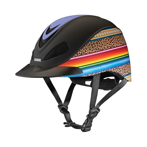 Dynasty Ultralight Horse Riding Helmet (Leopard/Serape/Aztec / X-Small)