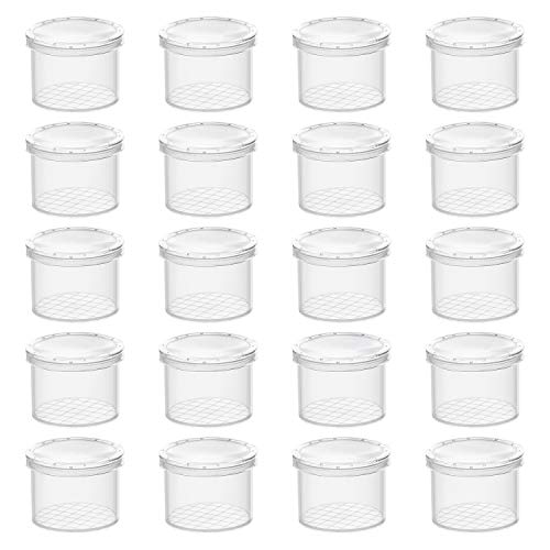 20 Pcs Bug Jars Critter Insect Cage Magnifying Insect Box Bug Magnifier Container Catcher Cage (20 Pack)