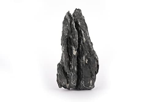 Dark Seiryu Stone 34lb Aquarium Rocks Stones for Fish Tank Decor (09 Dark Seiryu Stones(3-11inch,36lbs))