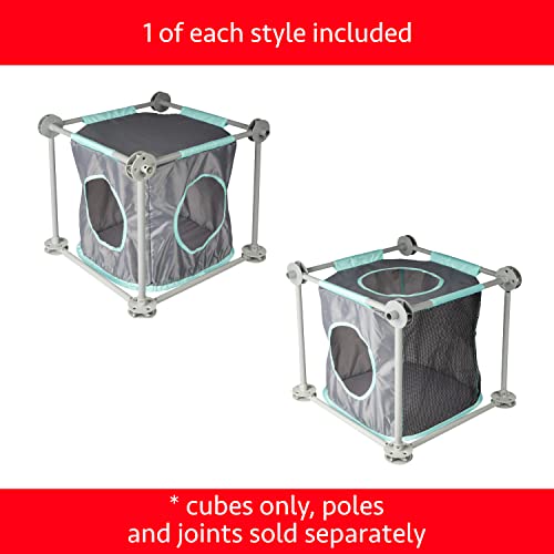 Outdoor Catio Furniture and Play Kits for Cats (Polyester Cube House)