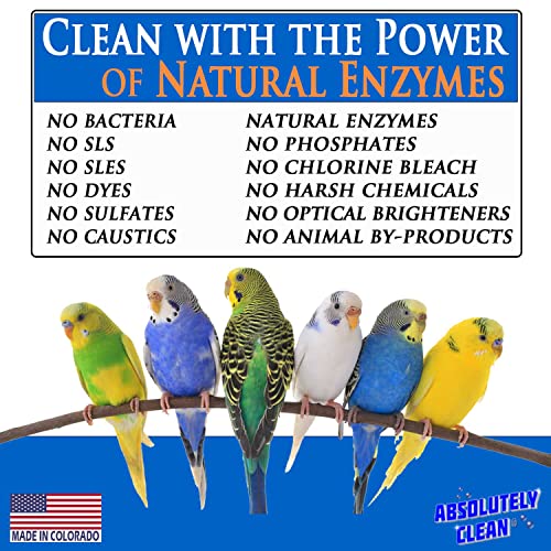 Amazing Bird Cage Cleaner and Deodorizer (16 Fl Oz (Pack of 2))