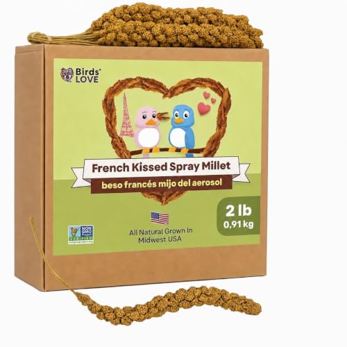2lbs French Kissed Spray Millet for Birds (2lb)