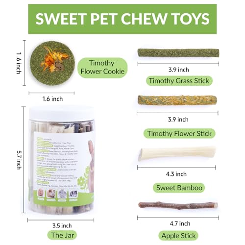 50 60 Pcs Rabbit Chew Toys