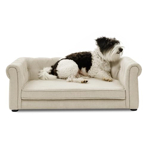 Dog Sofa Couch for Medium Dogs (39 inch / Beige)