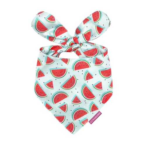Luxury Dog Bandanas (Watermelon / Large)