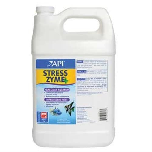 Stress Zyme Freshwater and Saltwater Aquarium Cleaning Solution 1 (1 gal)