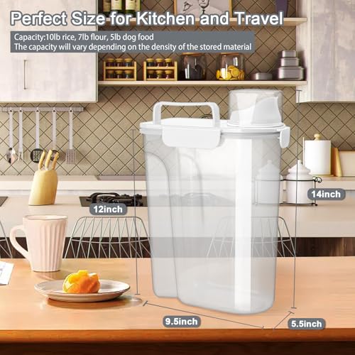 Rice Container (10lb White)