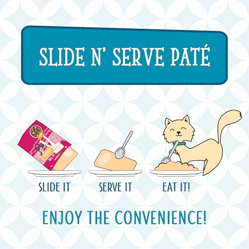 Cats in the Kitchen Slide N' Serve Grain (3 Ounce (Pack of 12))