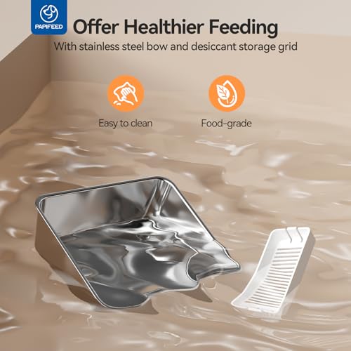 Automatic Cat Feeder with App (Yellow)