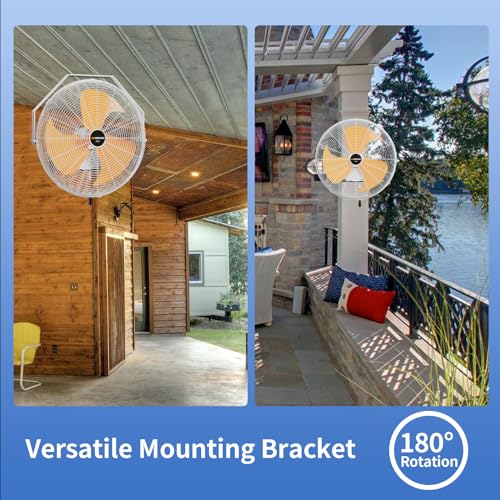 20 Inch Outdoor Wall Fan (20 Inch - Outdoor Use)
