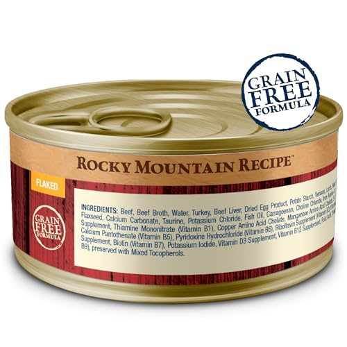 Wilderness Rocky Mountain Recipe Wet Cat Food Flakes (5.5 Ounce (Pack of 24))