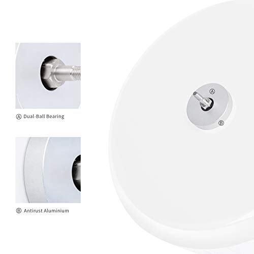 Super Silent Hamster Exercise Wheels (Large / White)
