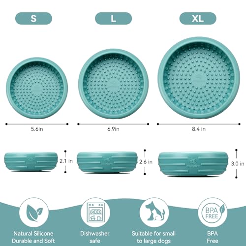 Dog Lick Bowl (XL / Teal)