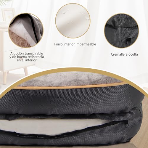 Medium Memory Foam Dog Bed Orthopedic Dog Bed & Sofa with Removable Washable Cover and Squeaker Toy as Gift (Medium-31.5"x22")