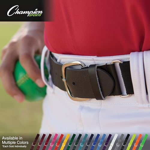 Baseball Softball Uniform Belt (Adult (22-46 Inches) / Vegas Gold)