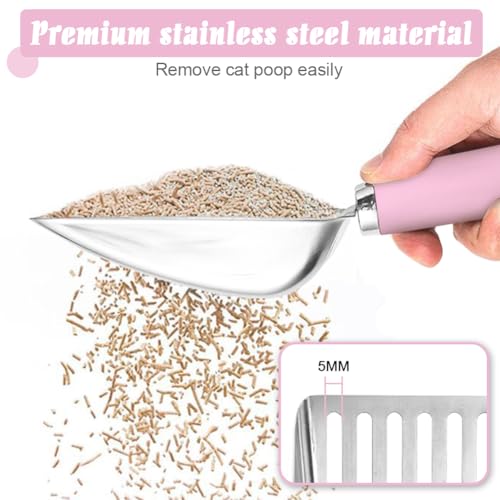 Cat Litter Scoop (M / Pink)