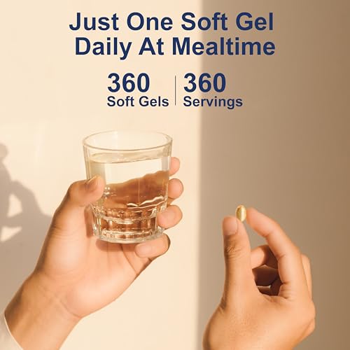 Solar D Gems 4000 IU (360 Count (Pack of 1))