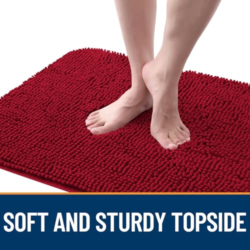 Dog Door Mat for Muddy Paws 70x32 (Red / 70" X 32")