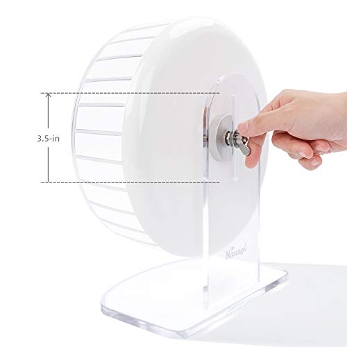 Super Silent Hamster Exercise Wheels (Medium / White)