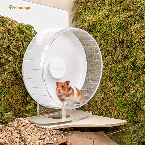 Super Silent Hamster Exercise Wheels (Medium / White)