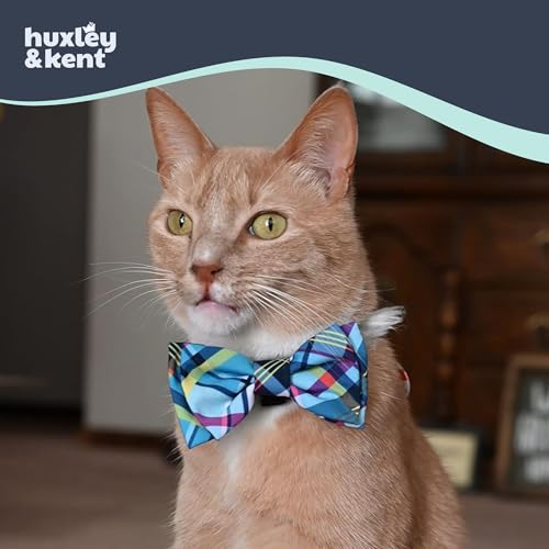 Blue Madras Bow Tie (Large)