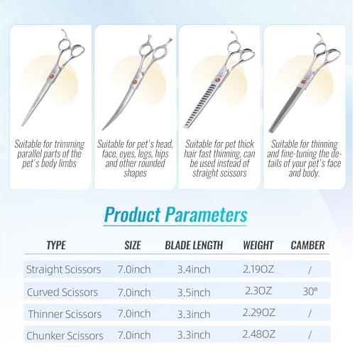 Dog Grooming Scissors