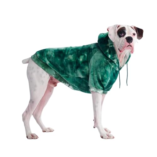 Dog Hoodie Buttery (Green Skydye / 3XL)