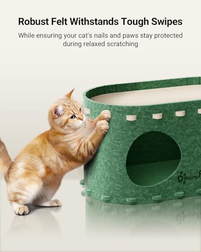 Cat House for Indoor Cats (Forest / Single)