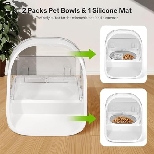 Cat Feeder Bowl (2 Bowl & 1 Mat)
