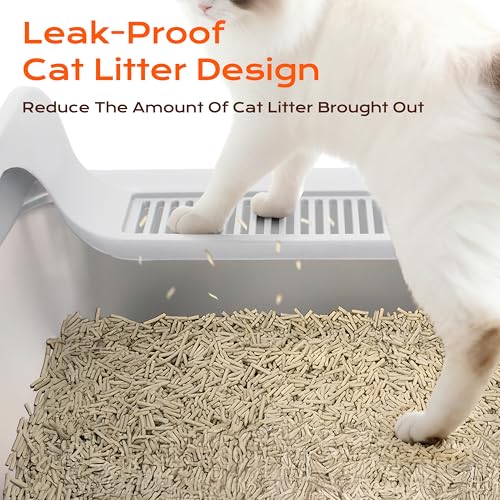 Stainless Steel Litter Box (XXX-Large / Light Grey)