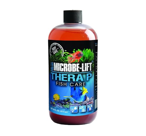 THERAPH16 TheraP Fish Care Treatment for Freshwater and Saltwater Home Aquariums and Tanks (16 Ounces)