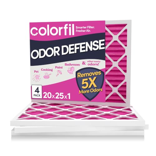 20x25x1 Air Filter (4-Pack / 20" x 25" x 1")