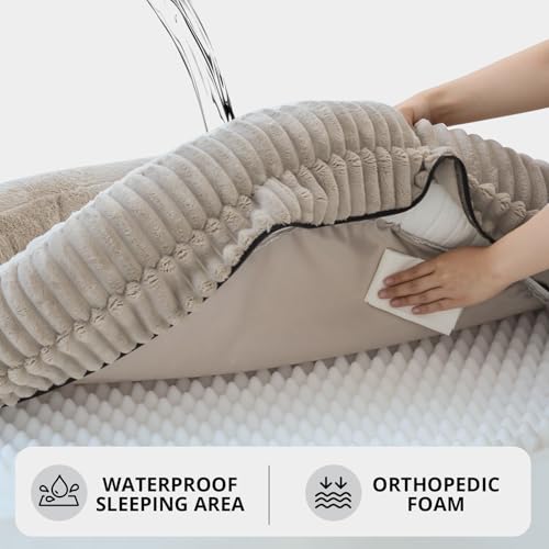 Donut Dog Bed (43.0"L x 43.0"W x 8"Th / Wind Chime)