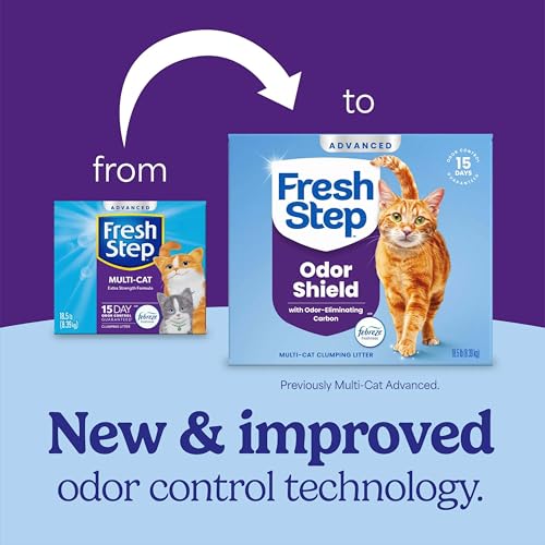 Advanced Odor Shield Multi Cat Clumping Cat Litter (Advanced Multi Cat / 18.5 lb (Pack of 2))