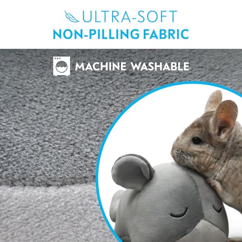Chinchilla Cuddler Plush Accessory Toy for Pets
