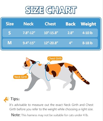 Cat Harness and Leash Set (Morandi Green / Small (4-10 lb))