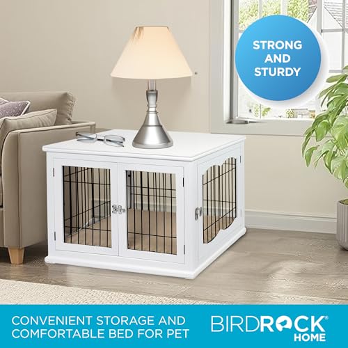 Decorative Dog Kennel with Pet Bed