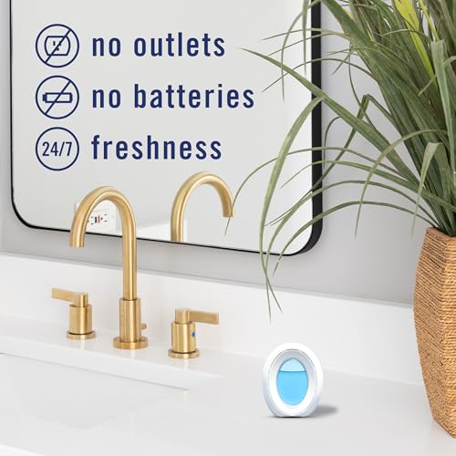 Bathroom Air Freshener Small Spaces Odor Fighter Ocean Scent 4ct (0.06 Ounce (Pack of 4))