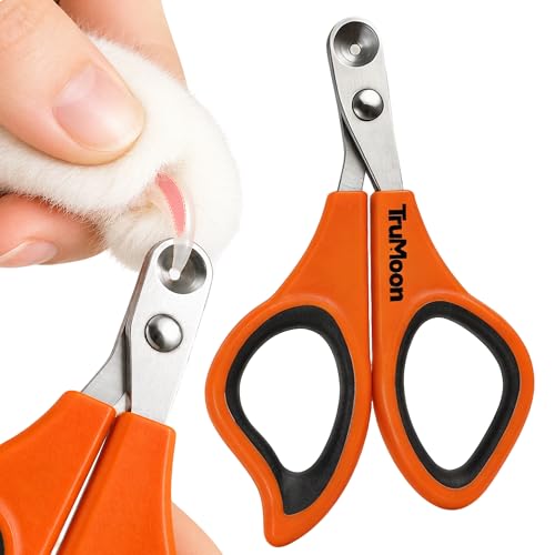 Cat Nail Clipper with Circular Hole Safety Guard for Indoor Cat