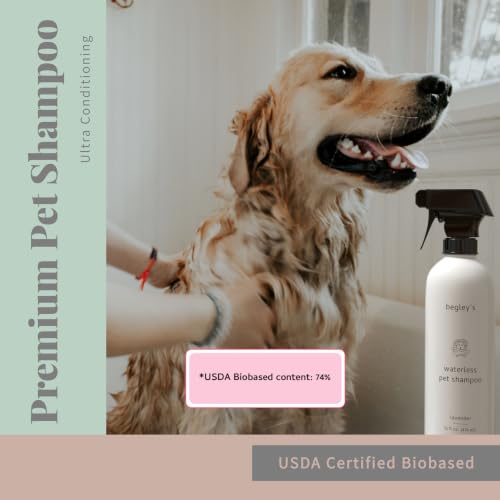 Begley’s No Rinse Waterless Pet Shampoo (16 Fl Oz (Pack of 2) / Citrus)