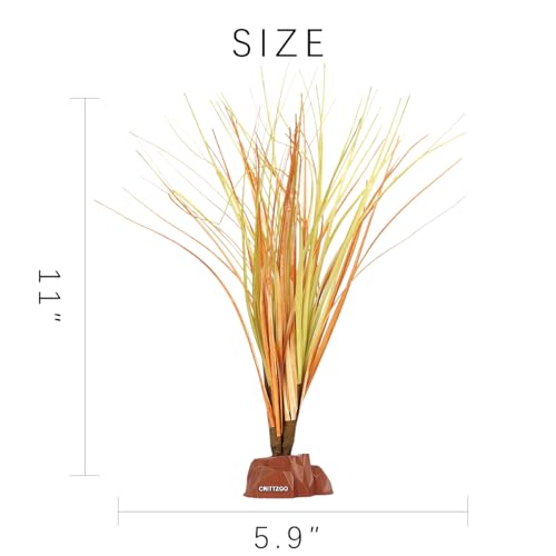 Fake Desert Dry Grass Fake Plants Bearded Dragon Terrarium Decor (Fake Desert Dry Grass)