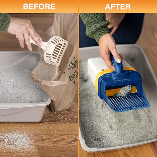 Neater Scooper XL Cat Litter Scoop (Blue / XL - 15 Bags)